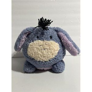 Disney Parks Authentic 9" Plush Round Eeyore with Detachable Tail
